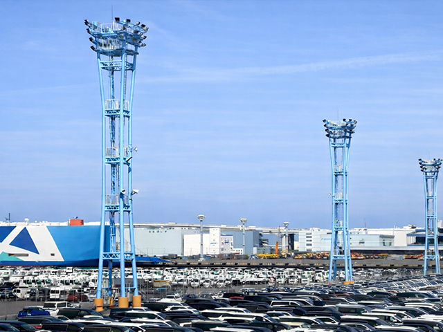 (大黒)C-4号照明鉄塔補修塗装工事